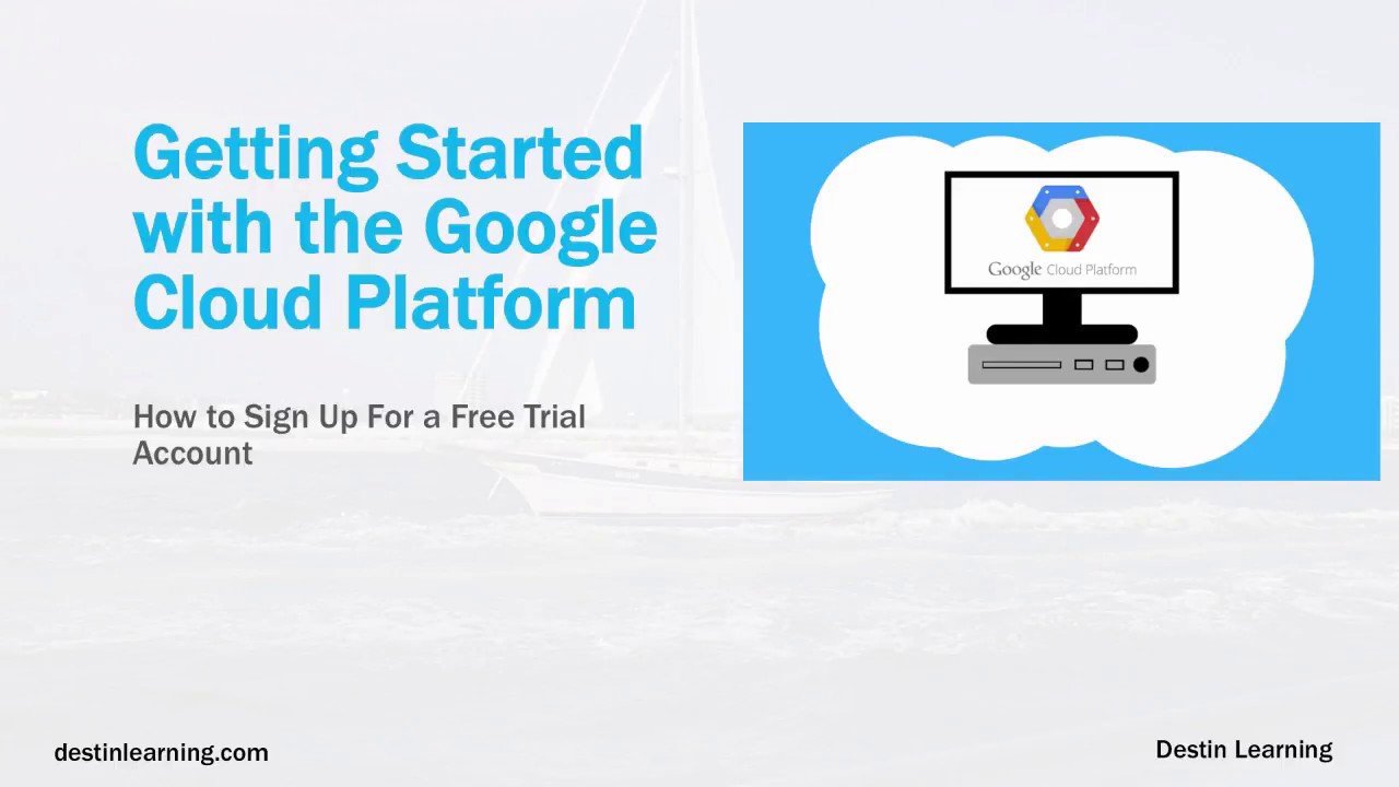 How to Sign Up For a Free Trial With the Google Cloud Platform - YouTube
